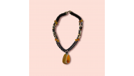 Ashura Natural Stone Necklace Made With Handmade Agate And Onix Stones