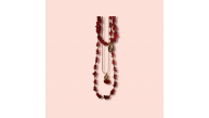 Ashura Coral Shell Necklace With Handmade Shimon Pipe